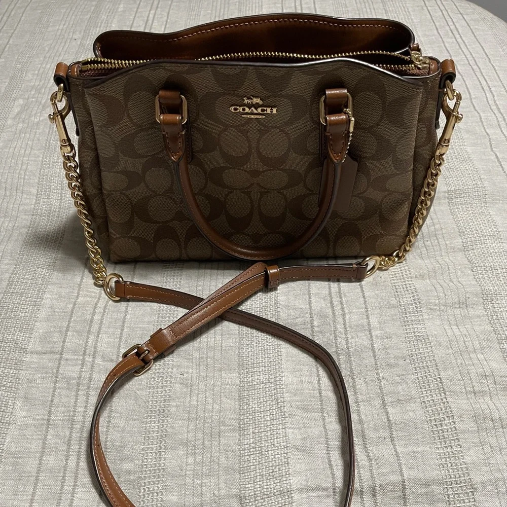 Coach mini signature sage carryall crossbody - Picture 5 of 5